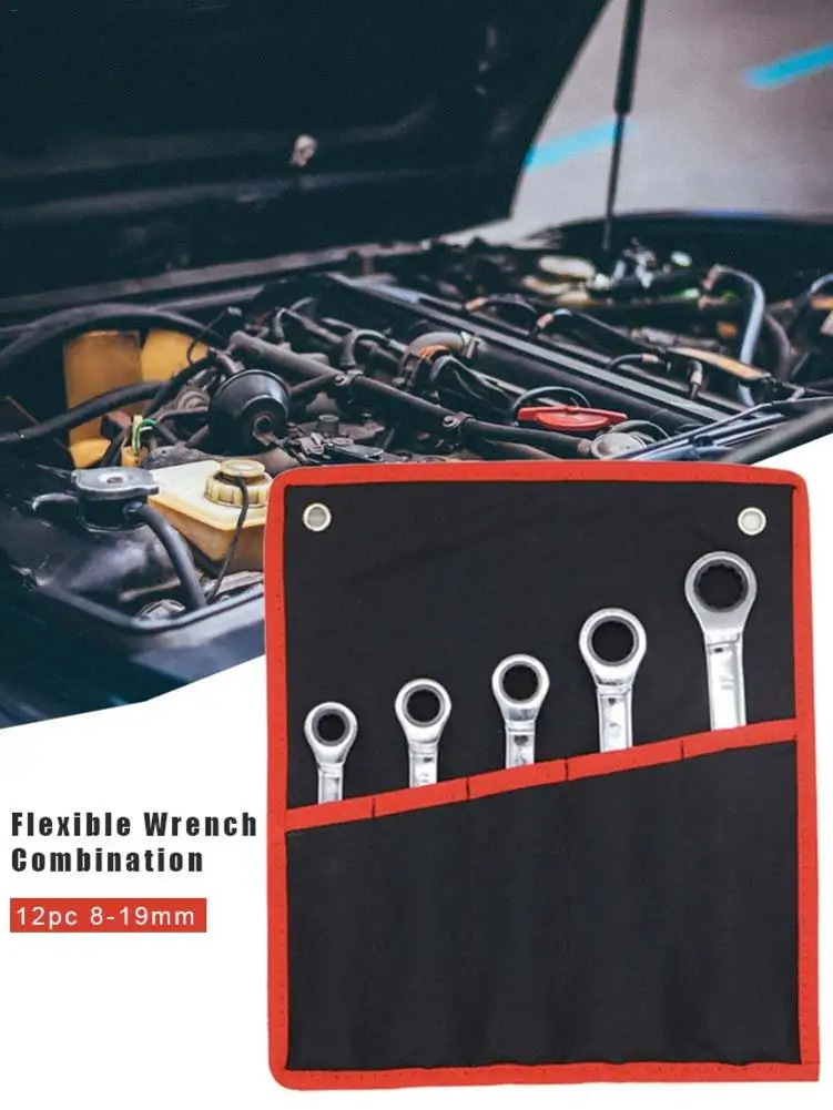 5/12 шт 8 19 мм набор ключей ключ дюймовый стандарт Мультитул трещетка гаечных