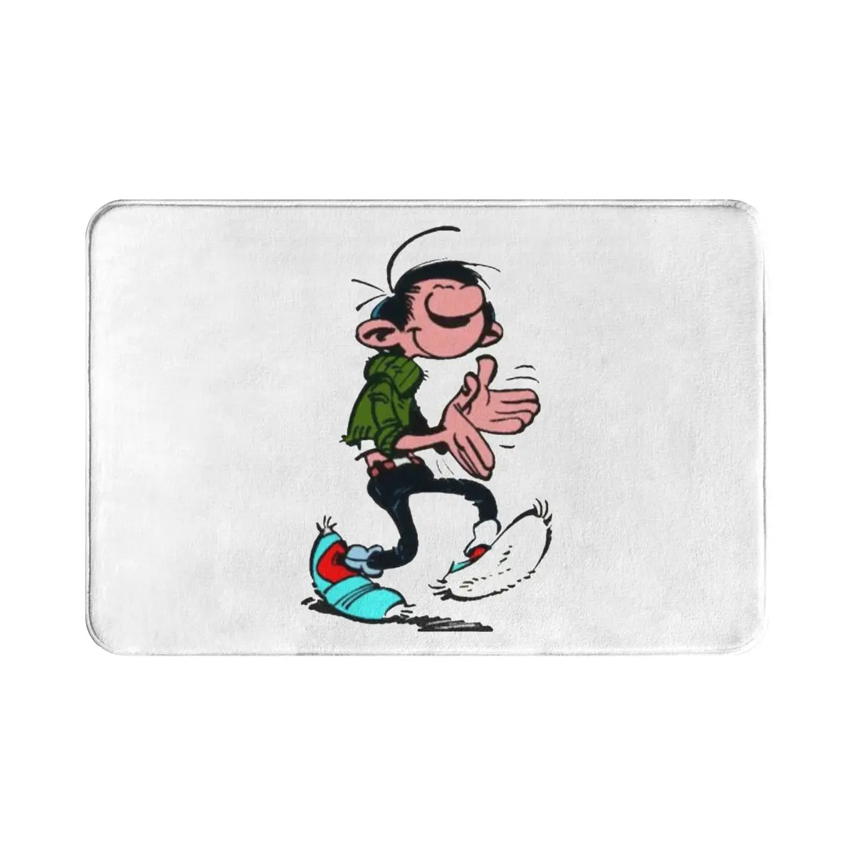 

Комиксы Gaston Lagaffe, коврик для спальни Bravo Raoul, Придверный коврик, кухонный ковер, коврик для балкона, украшение для дома