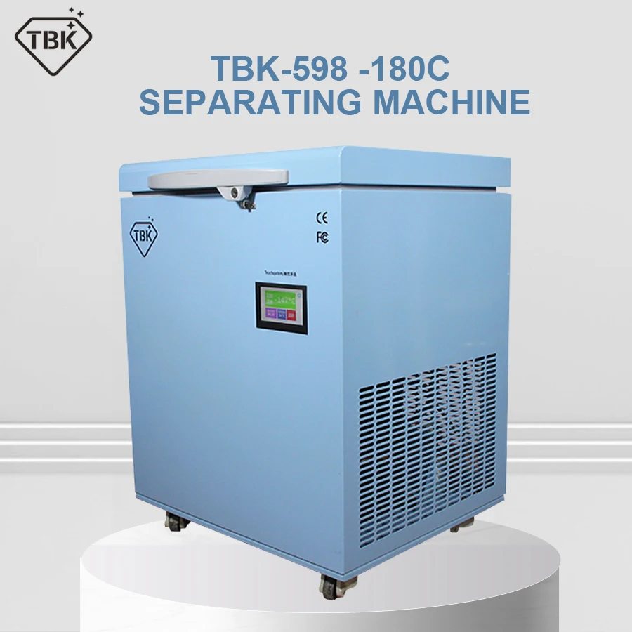 TBK-598 новейший профессиональный mass-180c lcd сенсорный экран морозильная разделительная машина ЖК-панель замороженная сепаратор машина для края