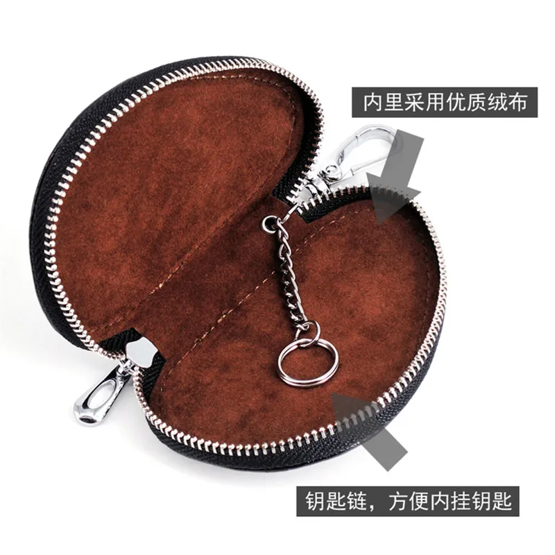 Genuine Leather Keychain holder Organizer Wallet Car Automobie Key Pouch Men Women originality Housekeeper Keys Bag | Багаж и сумки