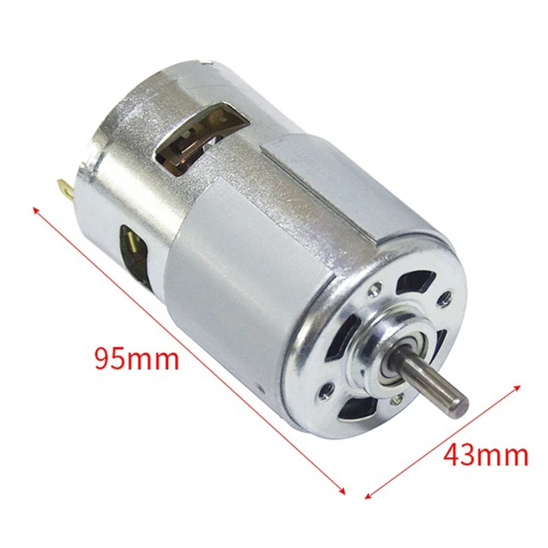 Dc 12-24V Lathe Press 775 Motor with Miniature Hand Drill Chuck and Mounting Bracket 10000Rpm for Diy Assembly | Инструменты