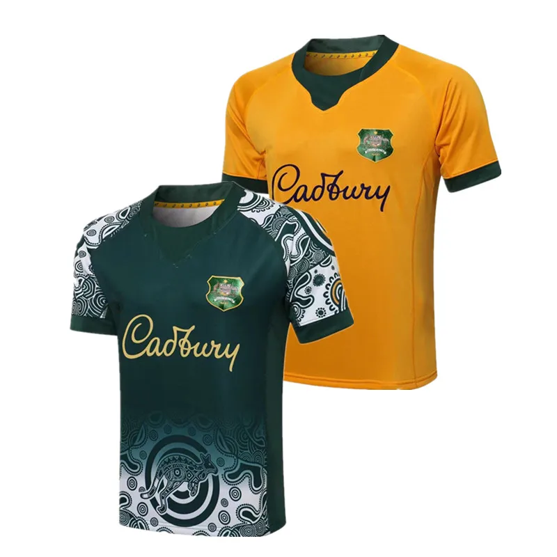 2021/22 австралийская рубашка для дома и улицы-мужская футболка регби размер: