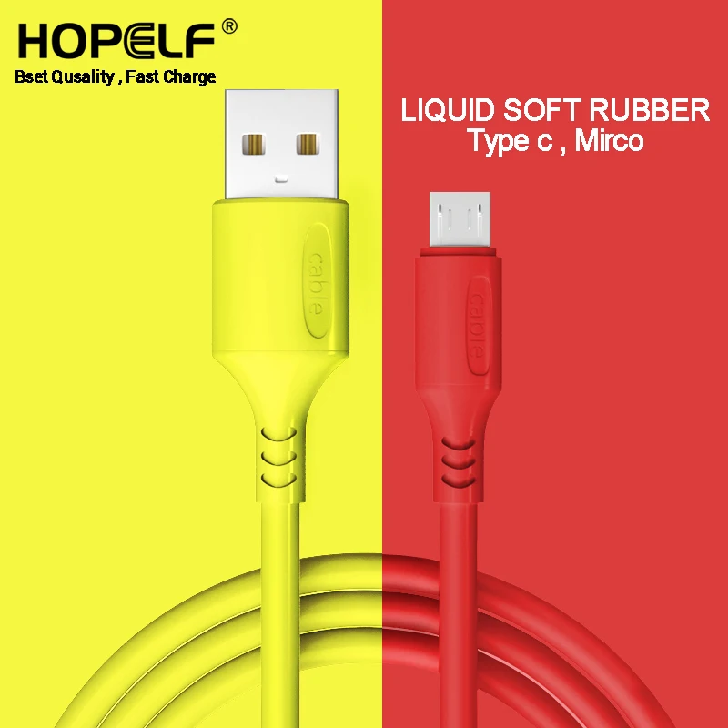 Зарядный кабель HOPELF Usb c 3A/5A для Samsung Android быстрая зарядка Xiaomi зарядное устройство