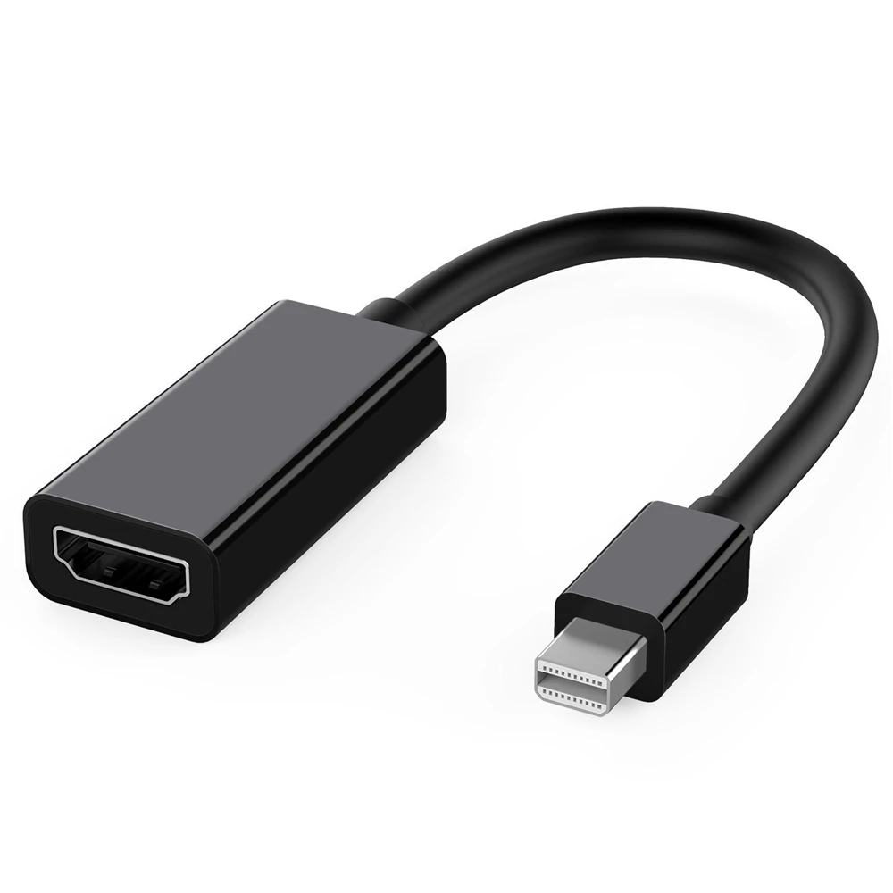 Bundwin Thunderbolt Mini DP к HDMI совместимый 1080P мини дисплей порт дисплея адаптер кабель для