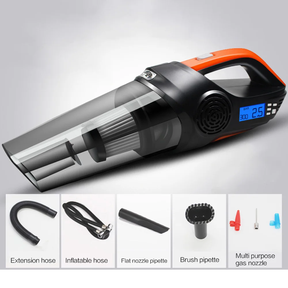 Автомобильный Пылесос Портативный Авто влажный и сухой офисный домашний пылесос