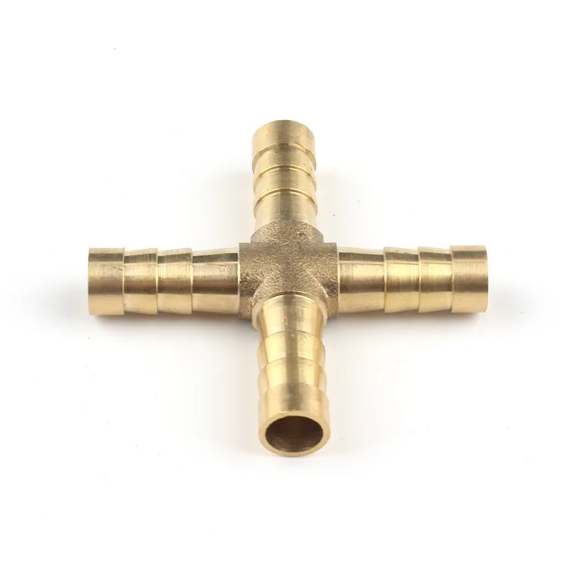 2 шт. латунная трубка 6 ~ 12 мм медный Быстрый провод соединитель пневматический