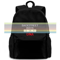 bsb is in my dna 90s boyband backstreet for fans boys customized handmade women men backpack laptop travel school adult