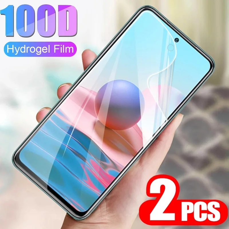 

2 шт. Гидрогелевая Защитная пленка для экрана для Redmi Note 10 Pro Redmi Note10 Pro (не стекло) на Xiaomi Redmi Note 10 Pro Max 10s