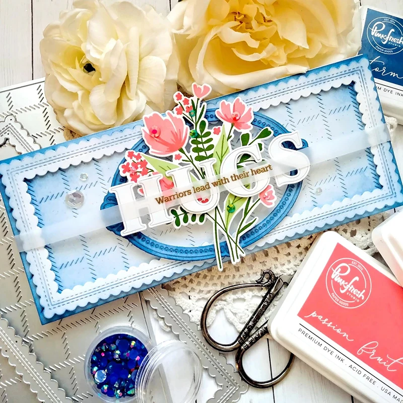 

JC Metal Cutting Dies Ellipse Frame Template Scrapbook Decorative Embossing Paper DIY Photo Card Make Stencil Craft Mold Decor