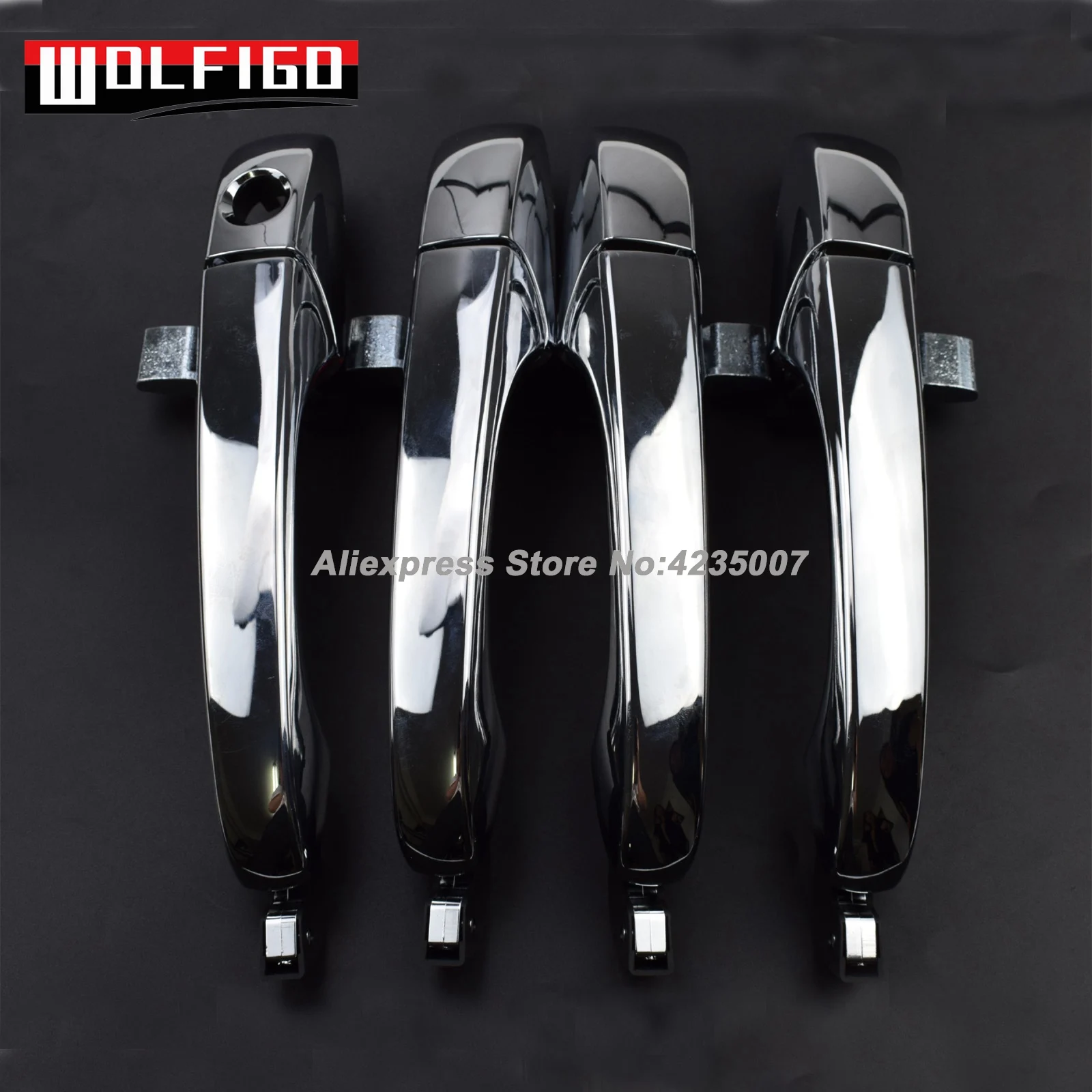 WOLFIGO новая хромированная наружная дверная ручка для Chrysler 300 300C 05-10 Dodge Magnum 05-08 зарядное устройство 2007 5065801AE 4589009AD