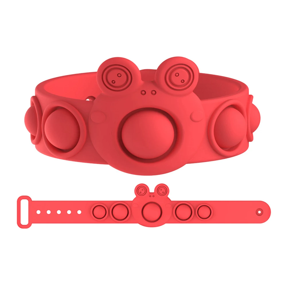 

Wearable Push Bubble Sensory Toys Autism Special Needs Stress Reliever Squeeze Decompression Toy Adult Children