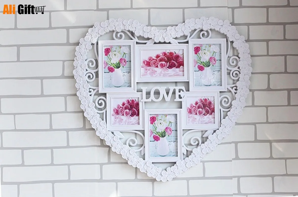 Горячая продажа новейшая пластиковая креативная фоторамка настенная стена