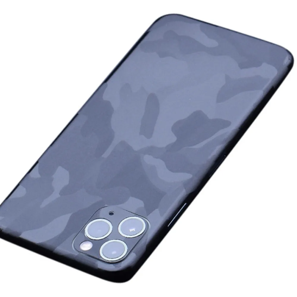 Камуфляжная матовая пленка на заднюю панель наклейки для iPhone 13 12 11 Pro Max Mini 6 7 8 SE2 XS