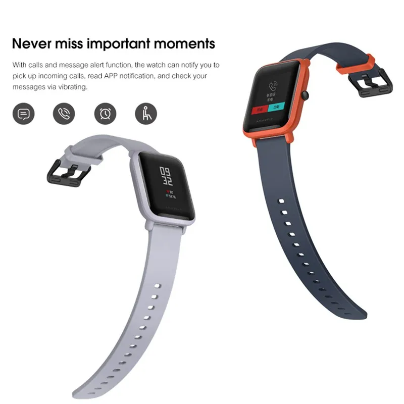 Смарт-часы Huami Amazfit Bip спортивный трекер с пульсометром Bluetooth GPS
