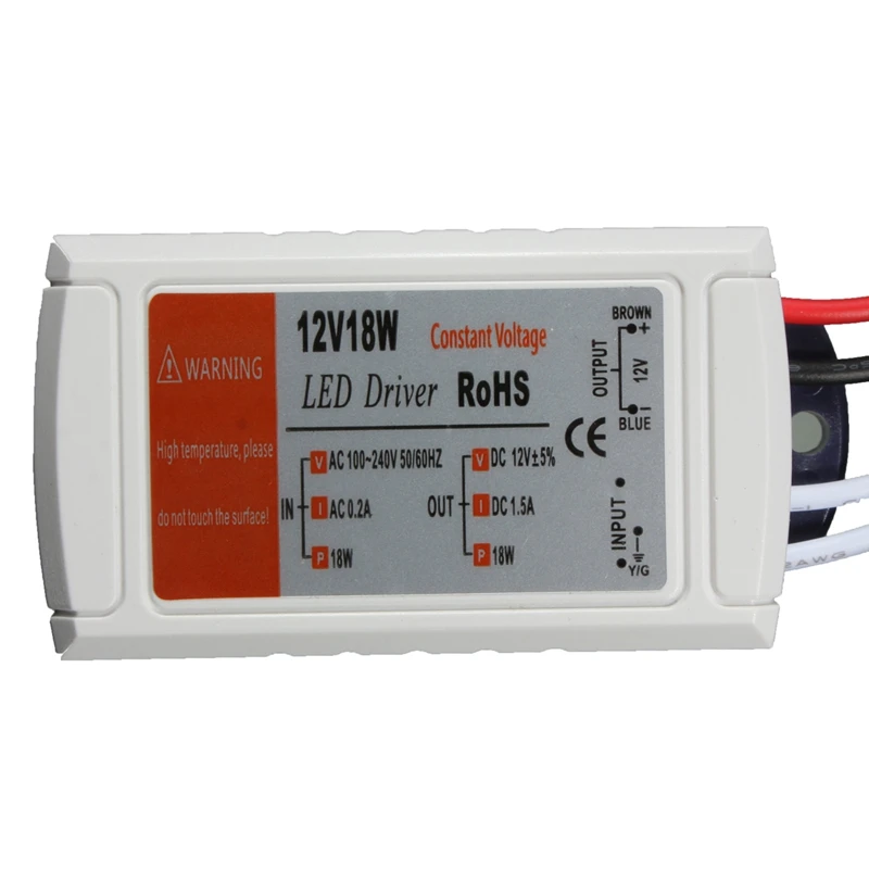 12V 1.5A 18W источник питания AC/DC адаптер трансформатор переключатель для