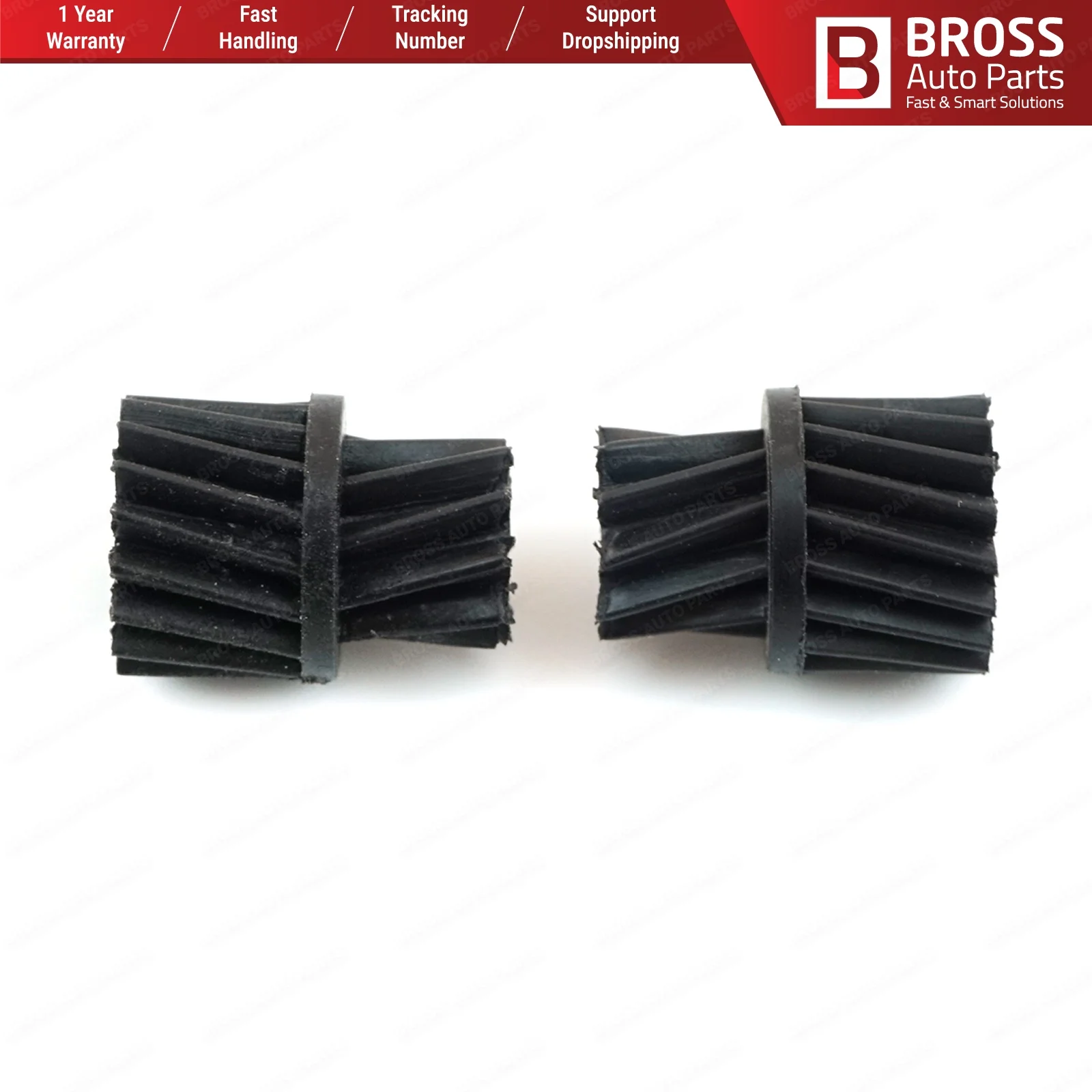 Bross BDP645-1 2 шт. Дверной замок защелка привода Cog ремонтные шестерни 2037200135 2037200435 для