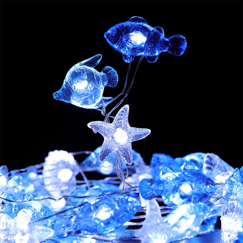 

LED Decorative Light String Waterproof 40 LEDs 8 Modes Battery USB Powered By for Outdoor Camping Wedding Birthday Parties Party