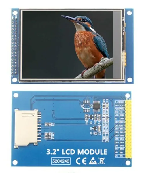 3 2 дюймовый 34PIN 65K TFT LCD цветной сенсорный экран с печатной платой ILI9341 IC 240*320 XPT2046
