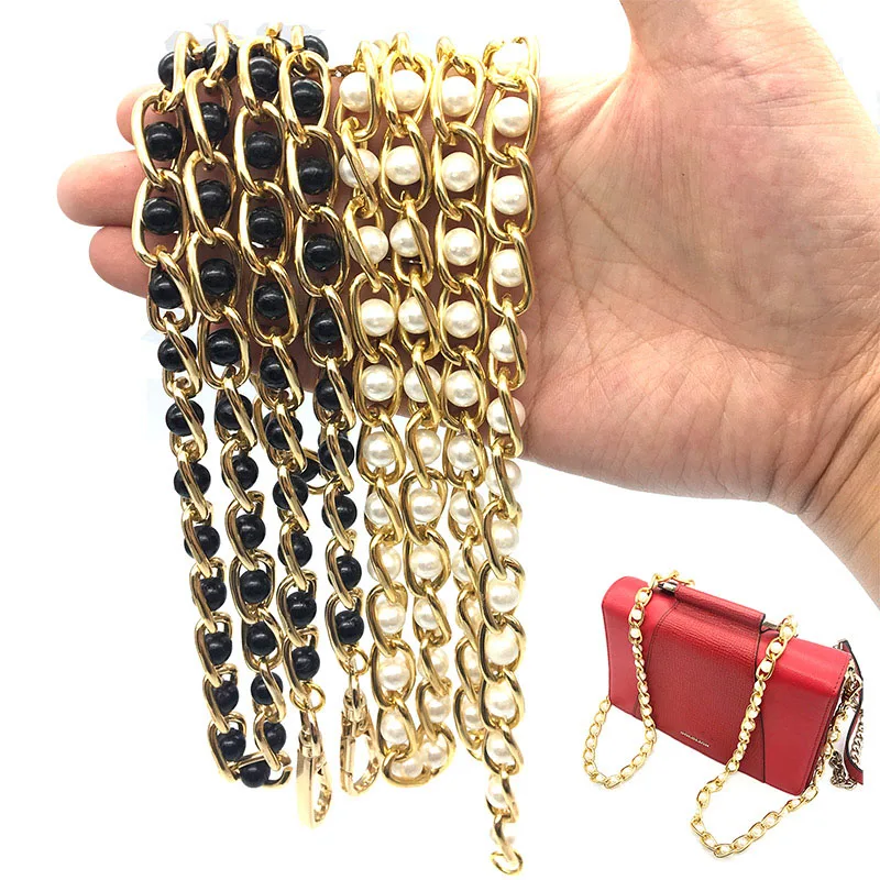 WIWI 1 шт. DIY Милая портативная черно белая сменная цепь ремешки на плечо для сумок