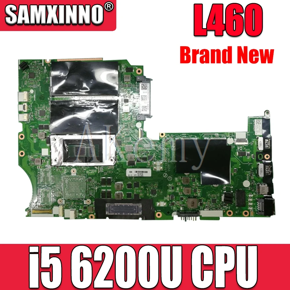 

BL460 NM-A651 motherboard For Lenovo ThinkPad L460 laptop FRU motherboard 01AW259 CPU i5 6200 DDR3 BL460 mainboard motherboard