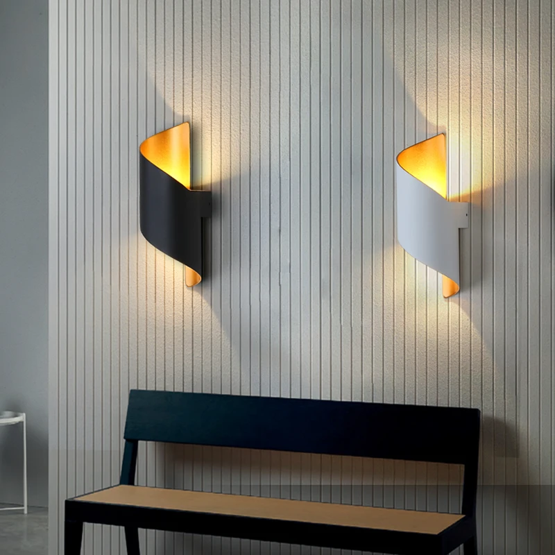 Наружный светильник ing алюминиевый светодиодный настенный водонепроницаемый IP65 наружный 10 Вт Настенный AC 90