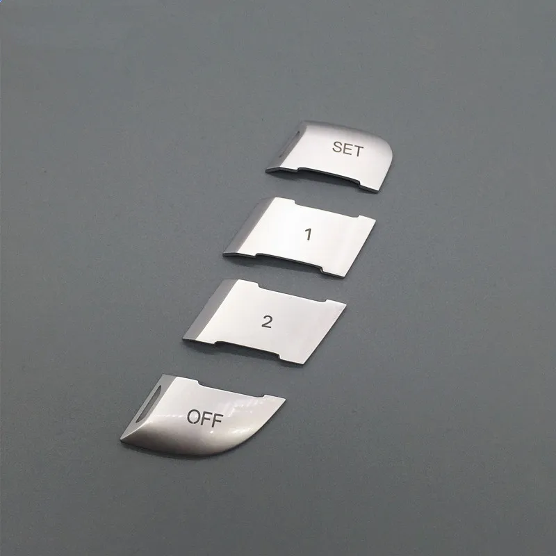 CNORICARC Автомобильная дверь разблокировка кнопка включения крышка отделка блесток