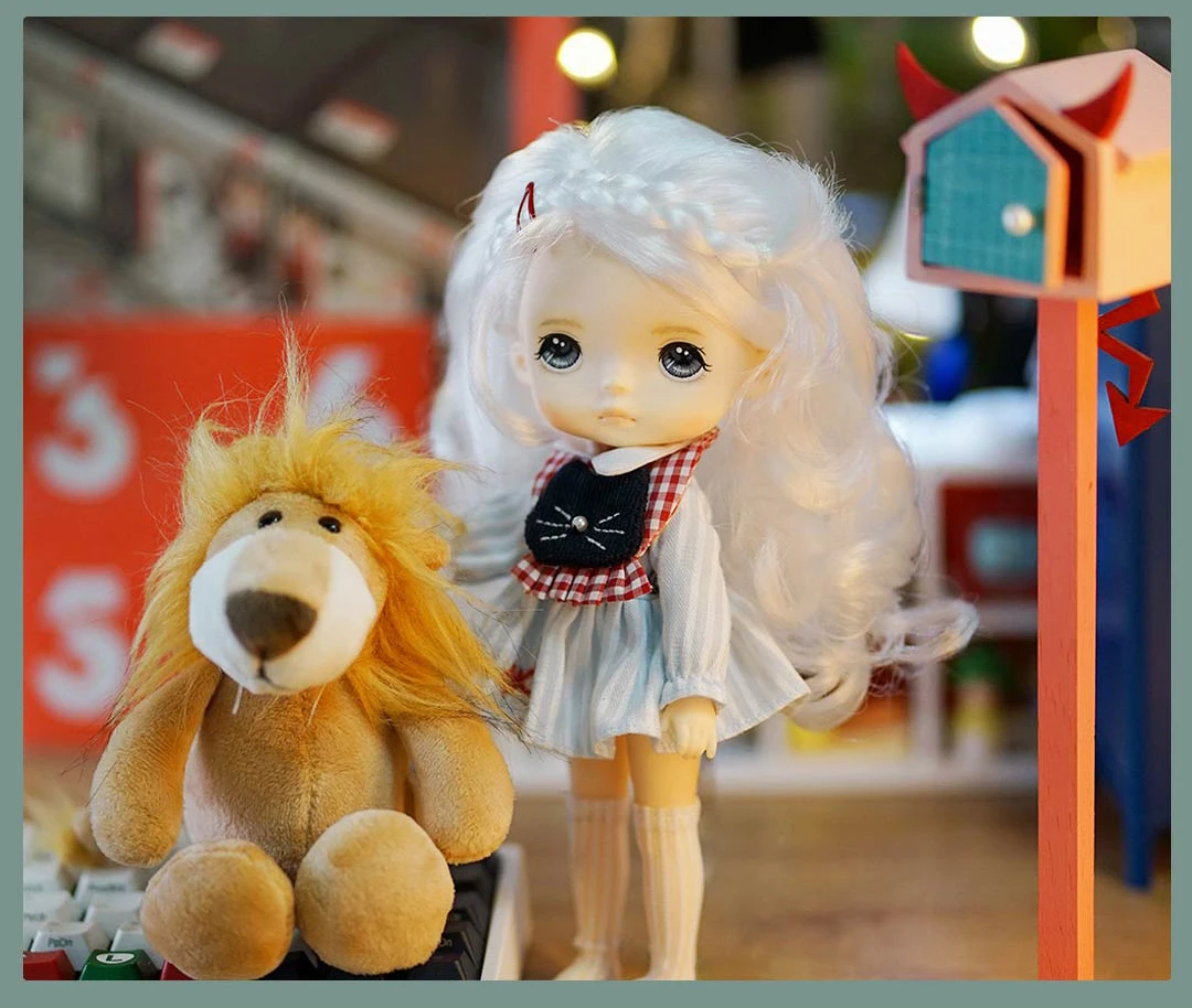 Xiaomi Mijia Monst Savage Baby Bid кукла 20 см высокий маленький и изысканный детский и прекрасный подарок для девочки