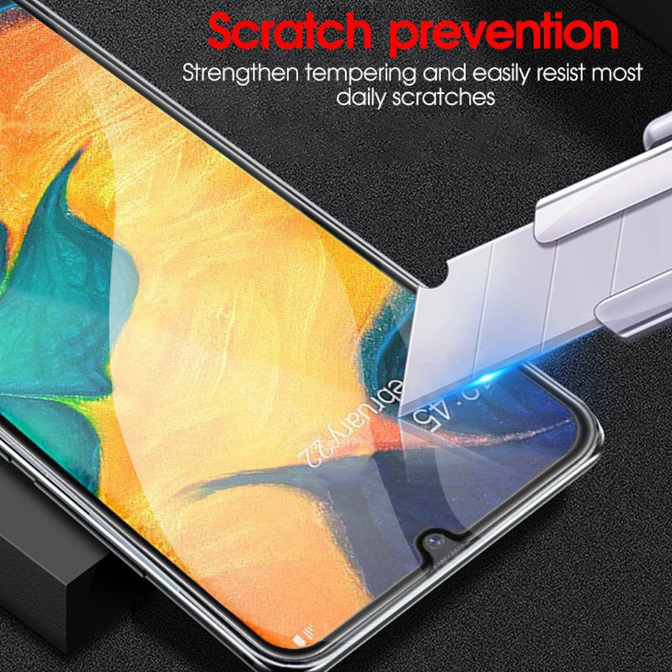 Закаленное стекло с полным покрытием 9D для Samsung Galaxy J4 J6 J7 J8 A8 Plus A750 A2 j2core j5 j7 Prime J260