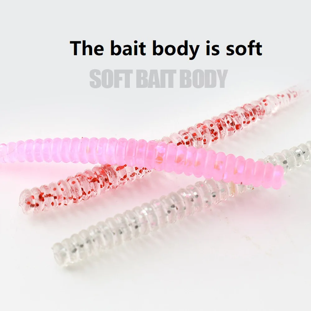 20 шт./лот рыболовная Маленькая Мягкая приманка 50 мм 60 воблер искусственная