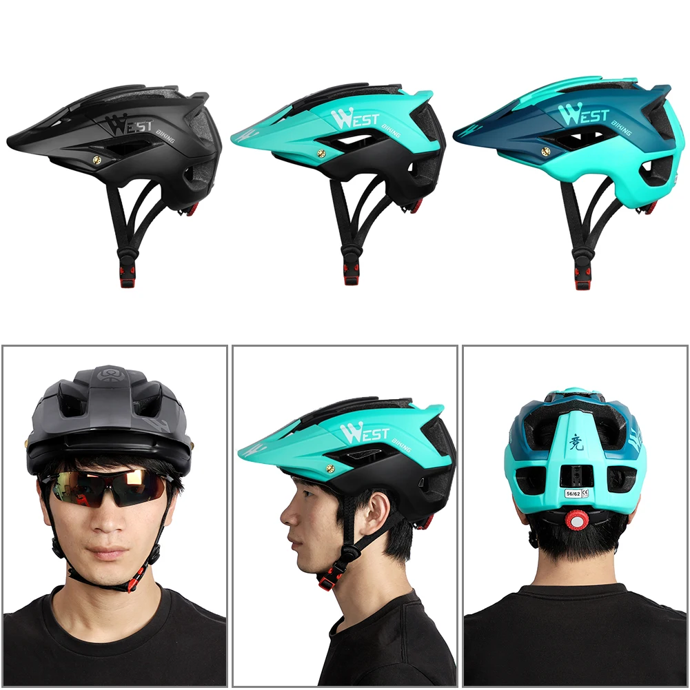 Шлем велосипедный дорожный защитный шлем для горных велосипедов