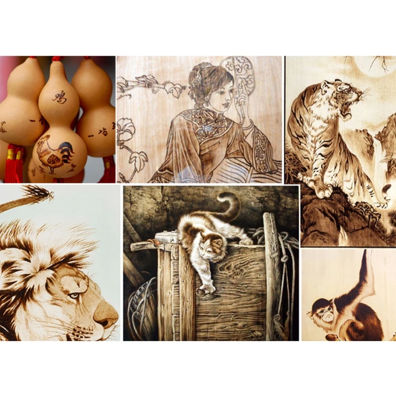 

28pcs/Set Wood Burning Pen Tips Stencil Soldering Iron Work Carving Burner Tool