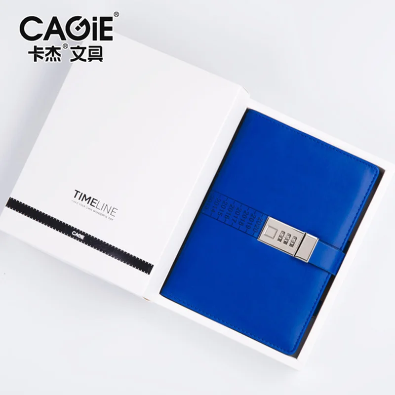 Запираемый блокнот формата A5 с твердым паролем 2020 Органайзер журнал