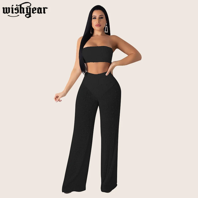 Женский прозрачный трикотажный комплект из двух предметов привлекательный