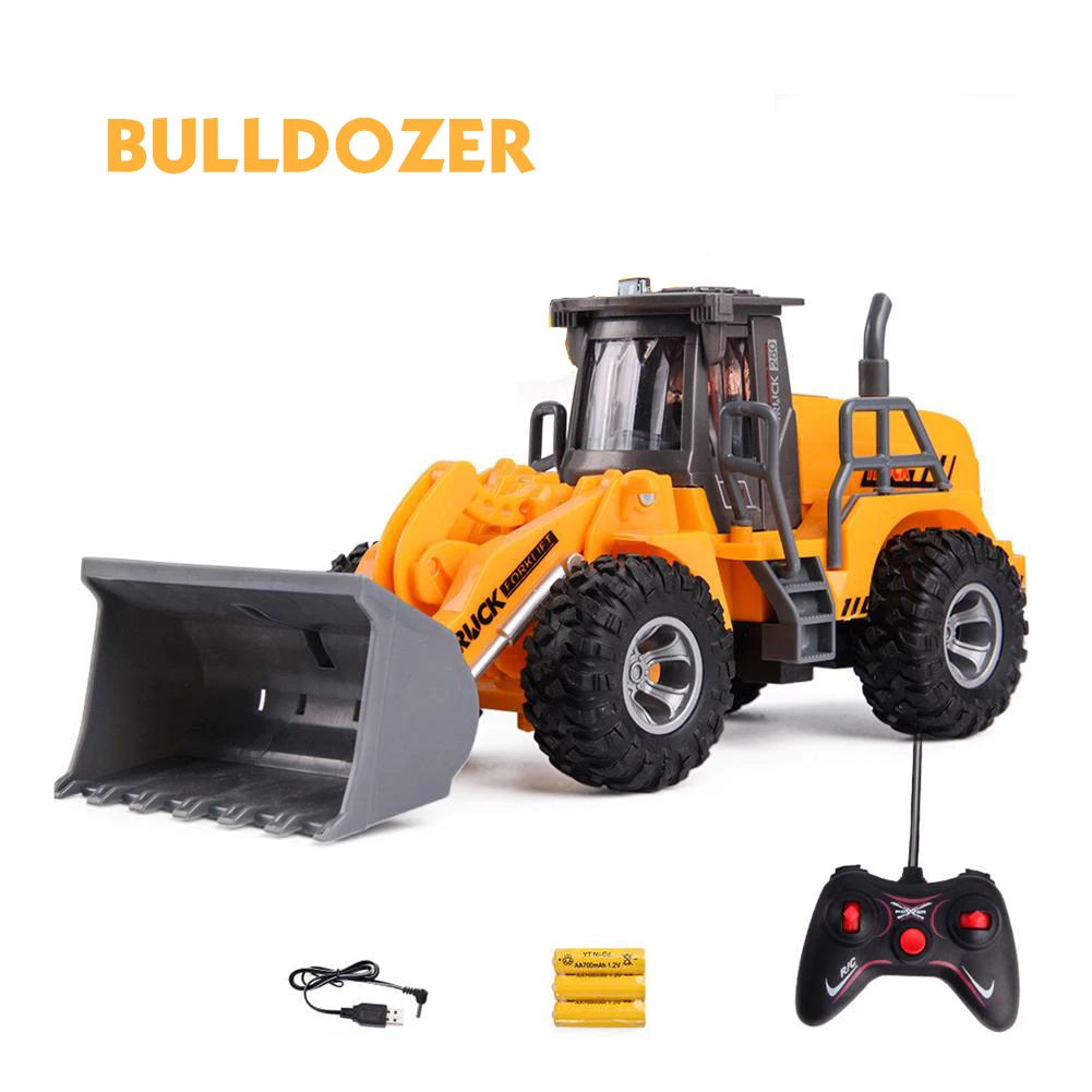 Новая игрушка RC Truck с дистанционным управлением буровая машина для детей кран бульдозер экскаватор на дистанционном управлении электрическая Строительная игрушка
