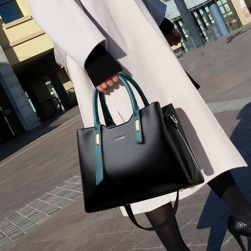 

100% Real Cowhide 2021 New Fashion One-shoulder Women's Large-capacity Diagonal Bag Famous Luxury Designer Purses and Handbags