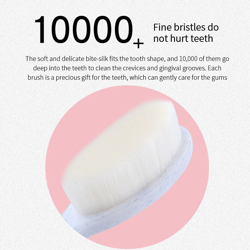 1 шт. детская зубная щетка с мягкой щетиной для детей ухода за зубами безопасная