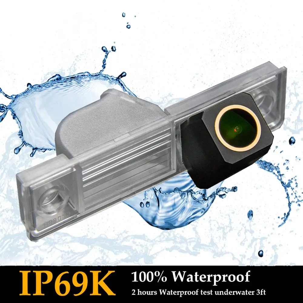Водонепроницаемая камера заднего вида для автомобилей 1280x720p 3 0 цветов|Камеры