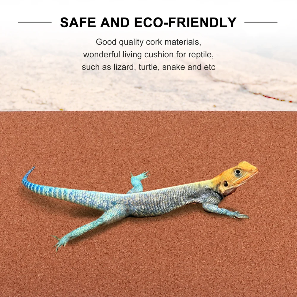 

3pcs Reptile Carpet Pad Pet Terrarium Substrate Liner Lizard Flooring Supplies
