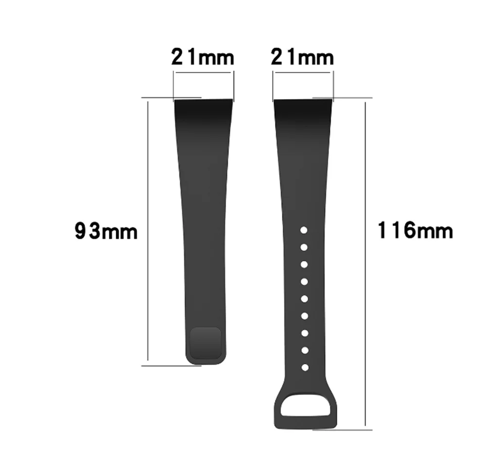 Soft Silicone straps For Redmi watch band Sport Replacement Watchband belt for Xiaomi Redmi Band Smartwatch Bracelet Wristband