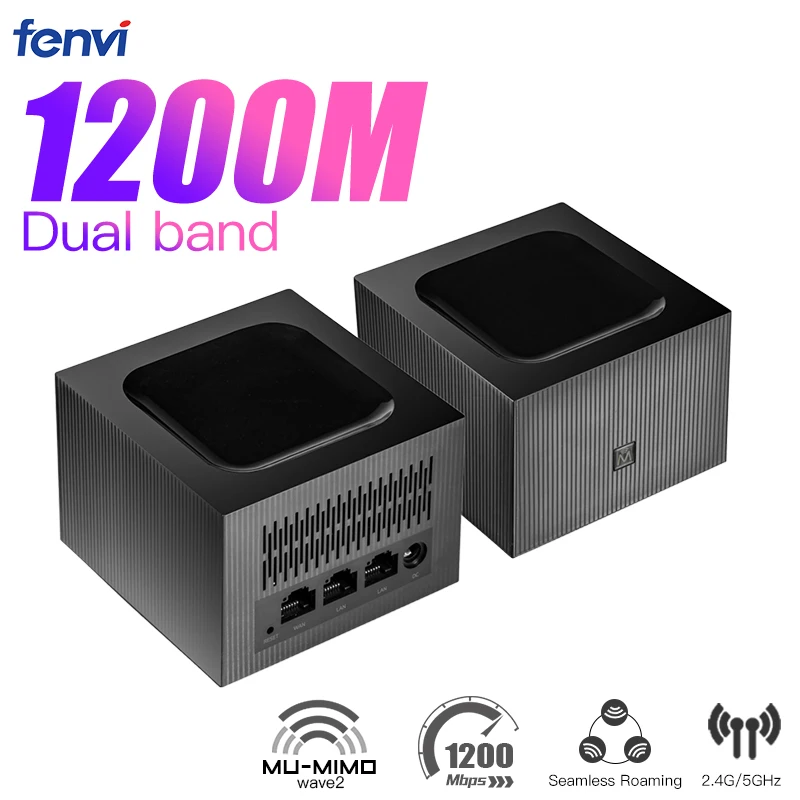 Fenvi AC1200 wi-fi Mesh Router полного доступа к домашнему Wi-Fi Системы Беспроводной роутер
