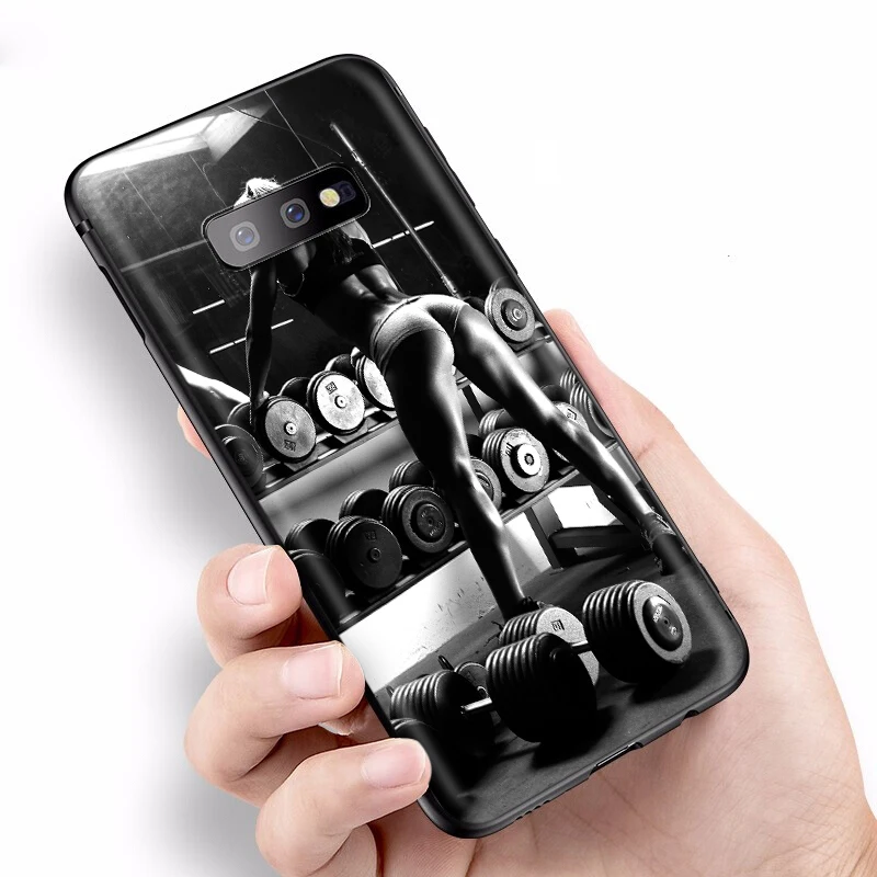 YIMAOC бодибилдинг тренажерный зал фитнес-чехол для Samsung Galaxy A7 A8 A9 A10 A20 A30 A40 A50 A70 M10 M20