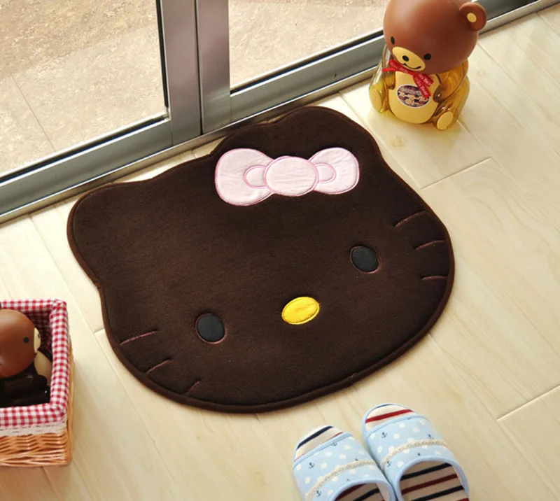 Мультяшный Детский милый напольный коврик для дома ванной нескользящий входной