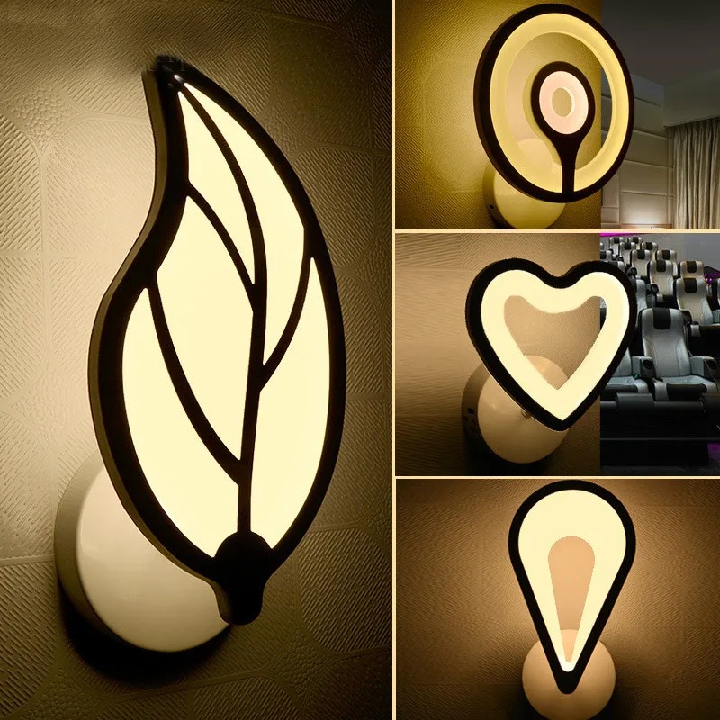 Современные Настенные светильники в скандинавском стиле Креативный