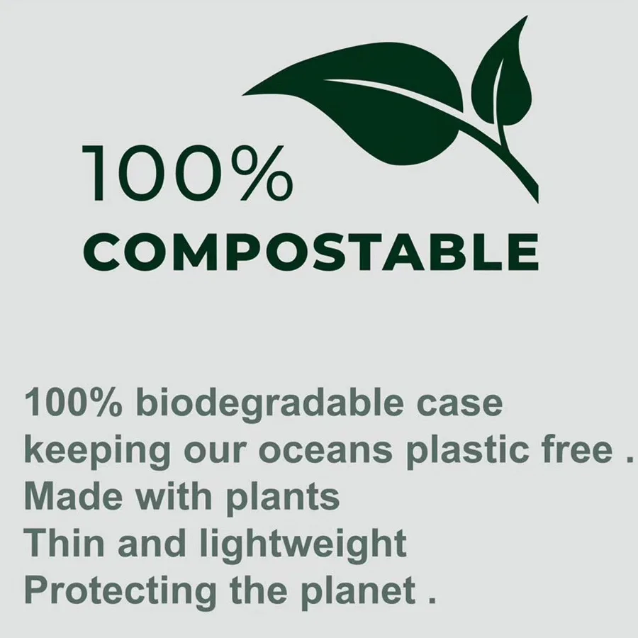 Биоразлагаемый мягкий силиконовый чехол для iPhone 11 Pro Max из пшеничной соломы для iPhone X XR XS Max, в ярких цветах 7 8 Plus On.