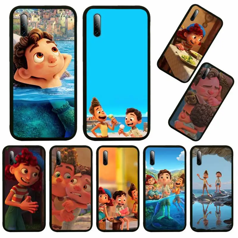 

cute Luca movie Phone Case For Huawei P9 P10 P20 P30 P40 Novi Lite Pro Smart Cover