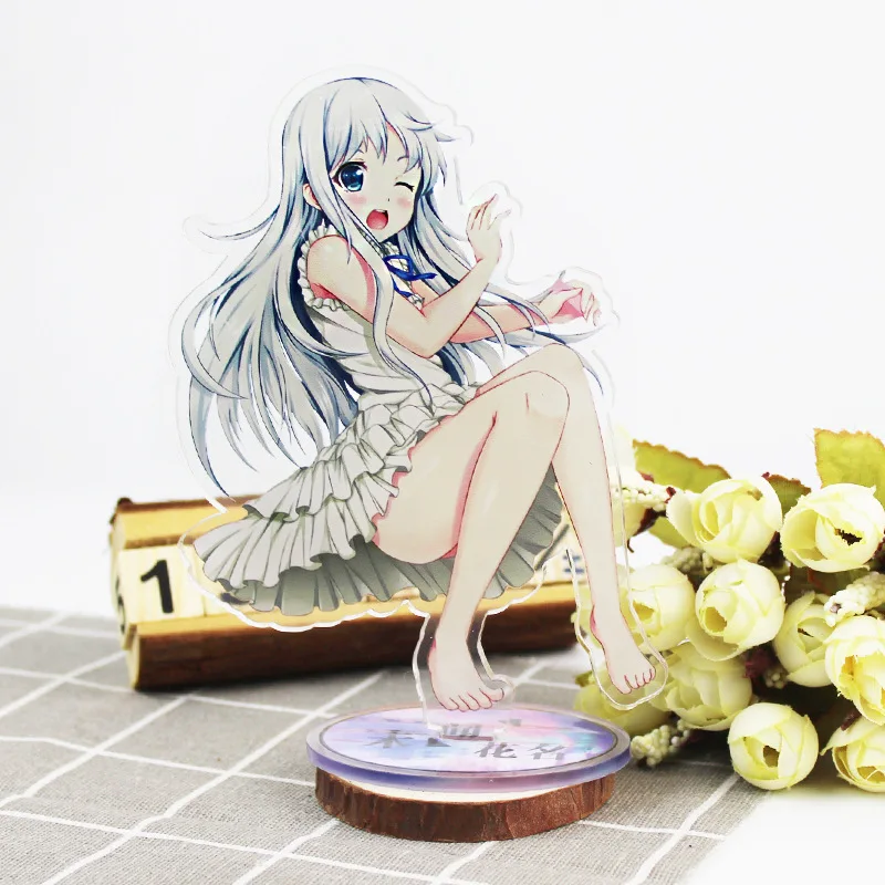 Обувь для косплея Аниме Anohana Хонма Meiko Menma Yadomi Jinta Косплэй фигурка на акриловой