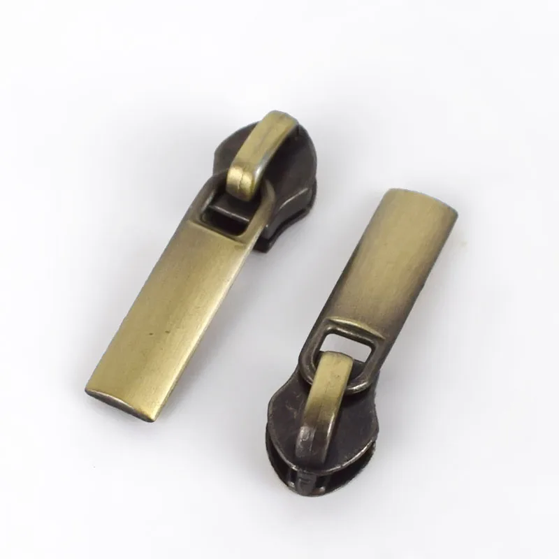 brass 20 шт. Meetee Экологичные ползунки на молнии для 3# Нейлоновая пуховая куртка на молнии карман на молнии сумка на молнии комплекты для ремонта DIY аксессуары - Цвет: brass