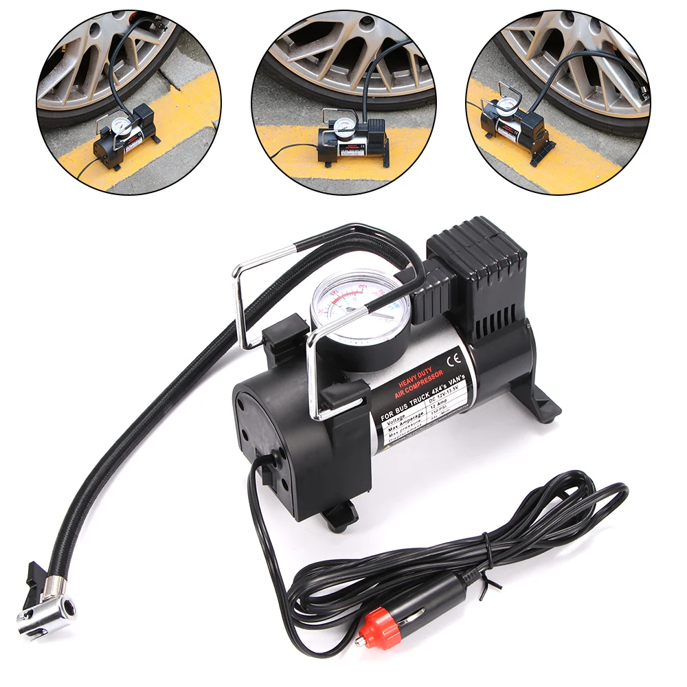 Универсальным Мощность автомобиля с двойным цилиндром насос воздушный