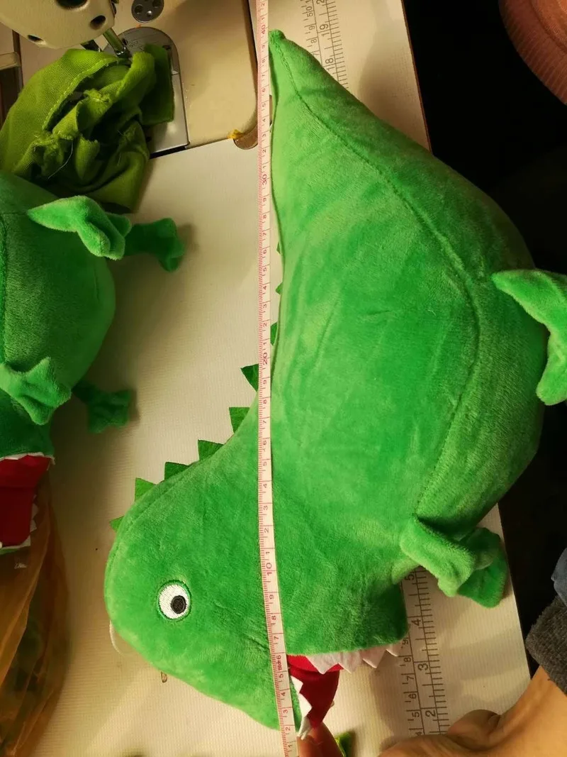 Оригинальная плюшевая игрушка Свинка Пеппа с головой динозавров кукла 30 см 45 55 65