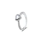 CKK кольцо, сверкающее сердце, кольца для женщин, Anel Feminino, 100% 925 пробы, ювелирное изделие, Стерлинговое Серебро, Anillos Mujer, свадебные обручи для помолвки